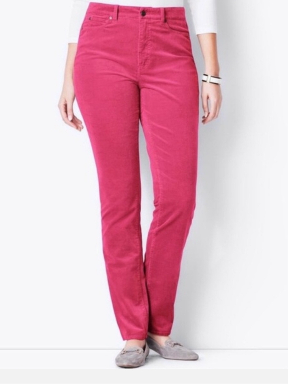 Tablots Mid Rise  Corduroy Ankle Pants #3492
